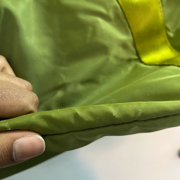 Chic Green Tote with Yellow Straps #Y2k - Picture 8 of 15